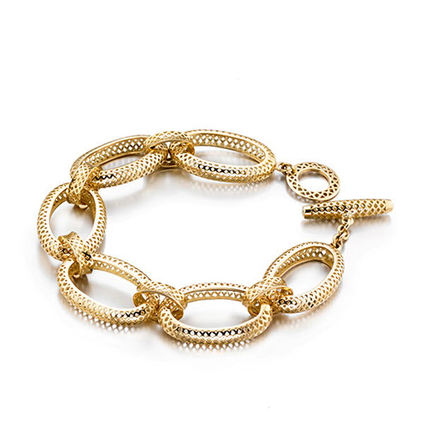 Classic Oval Crownwork® Link Bracelet