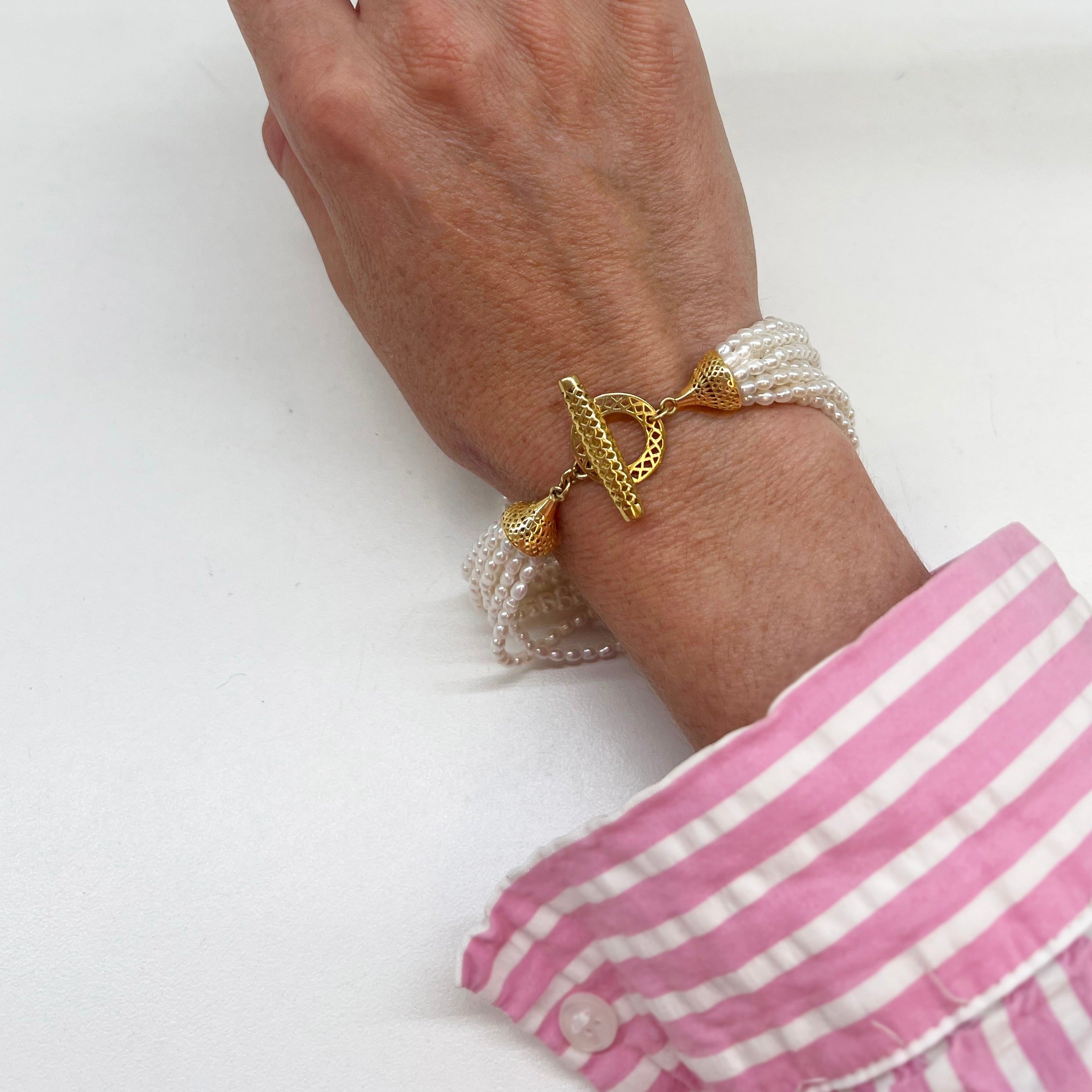Pearl Multistrand Bracelet