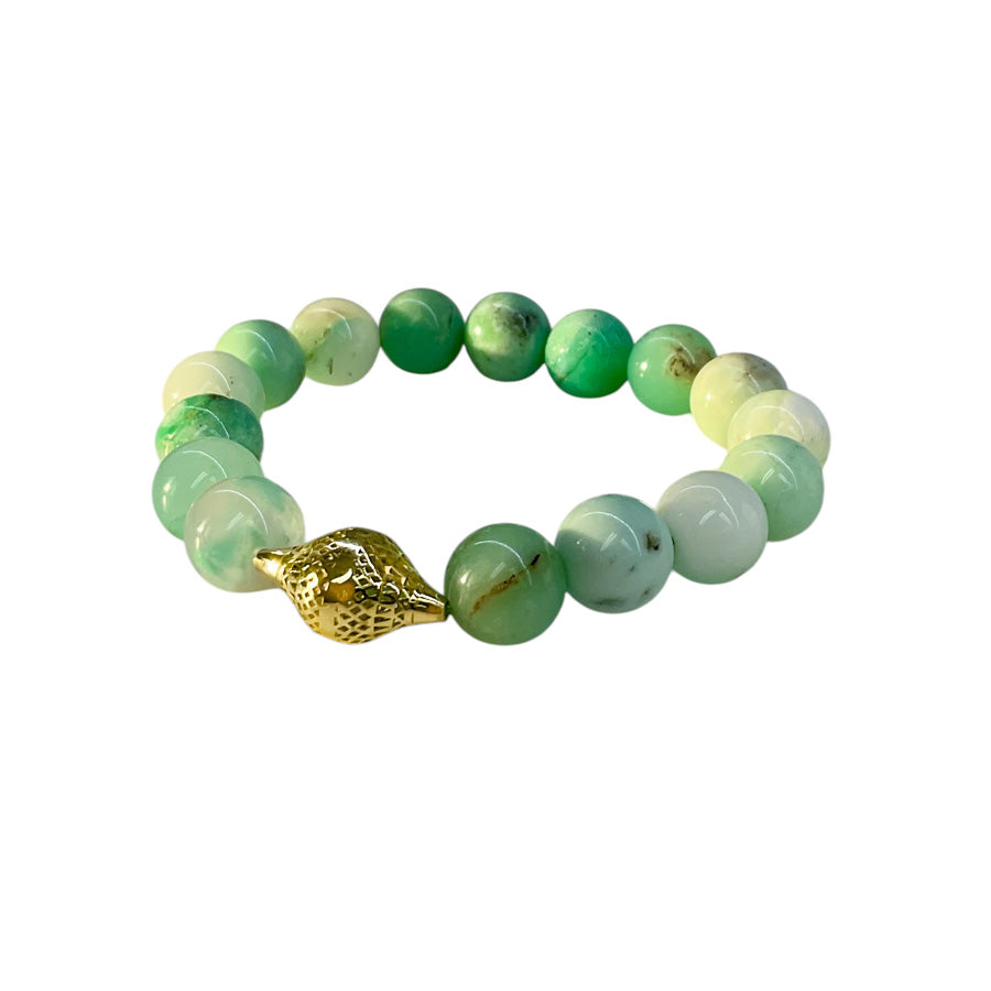Chrysoprase Stretch Bracelet