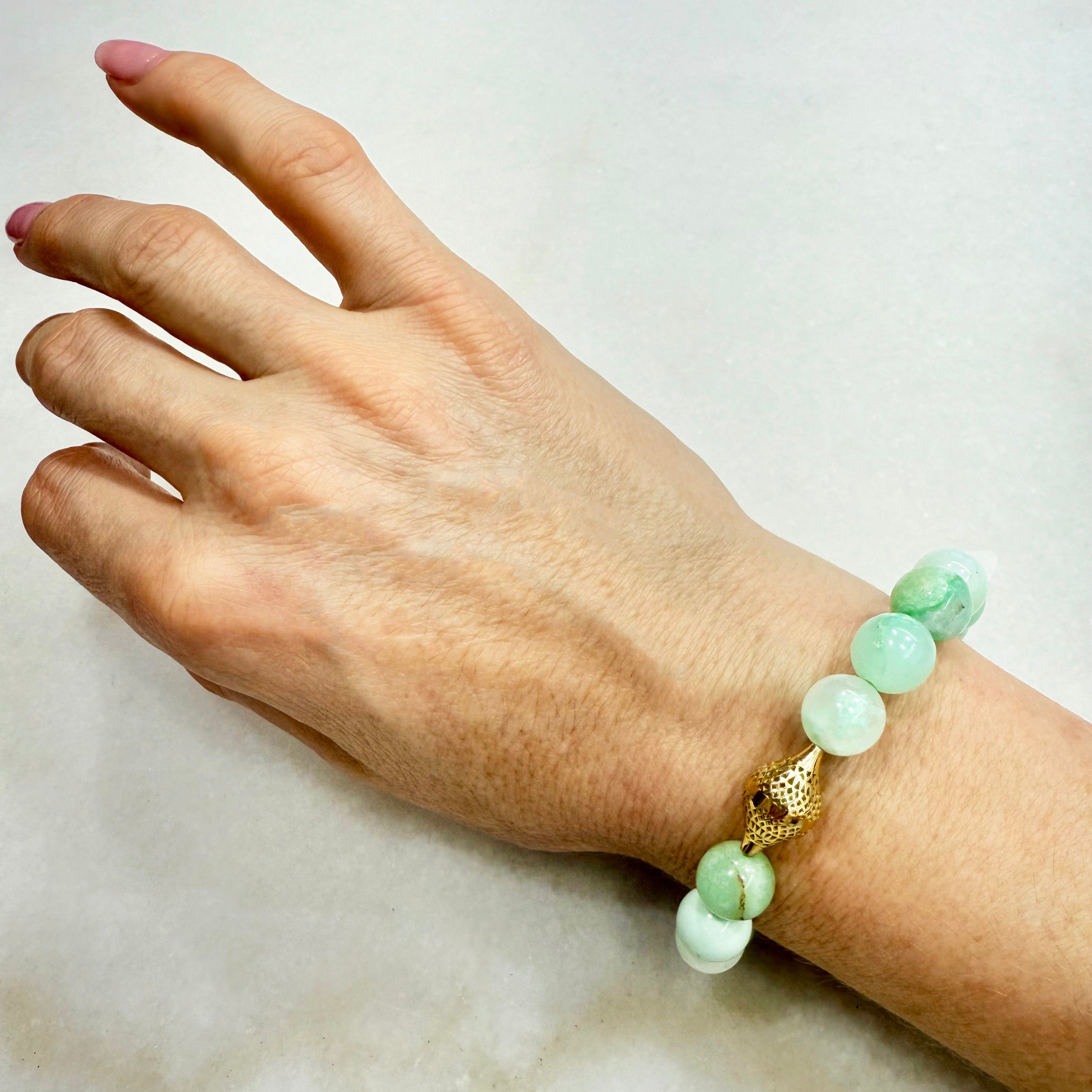 Chrysoprase Stretch Bracelet