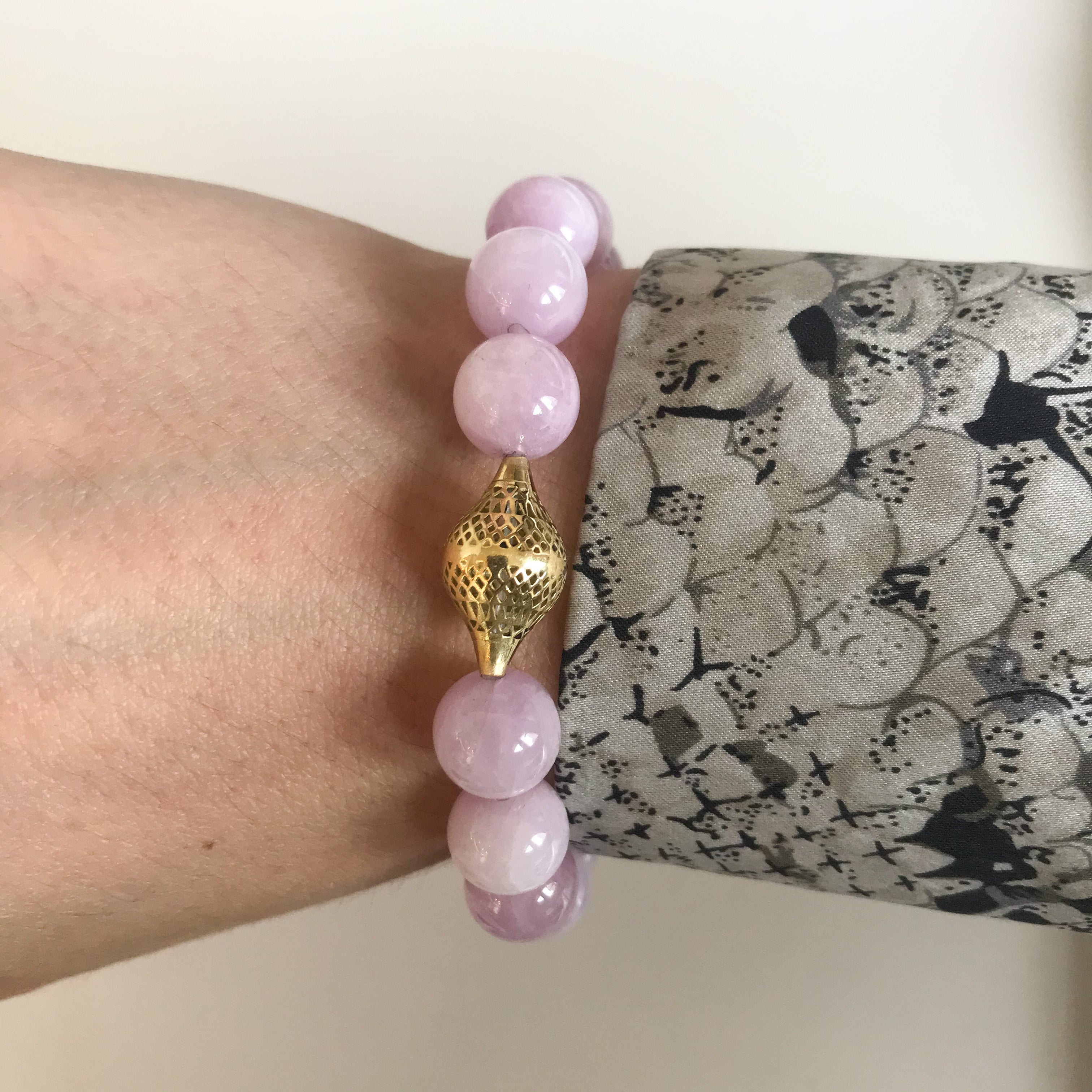 Kunzite Stretch Bracelet