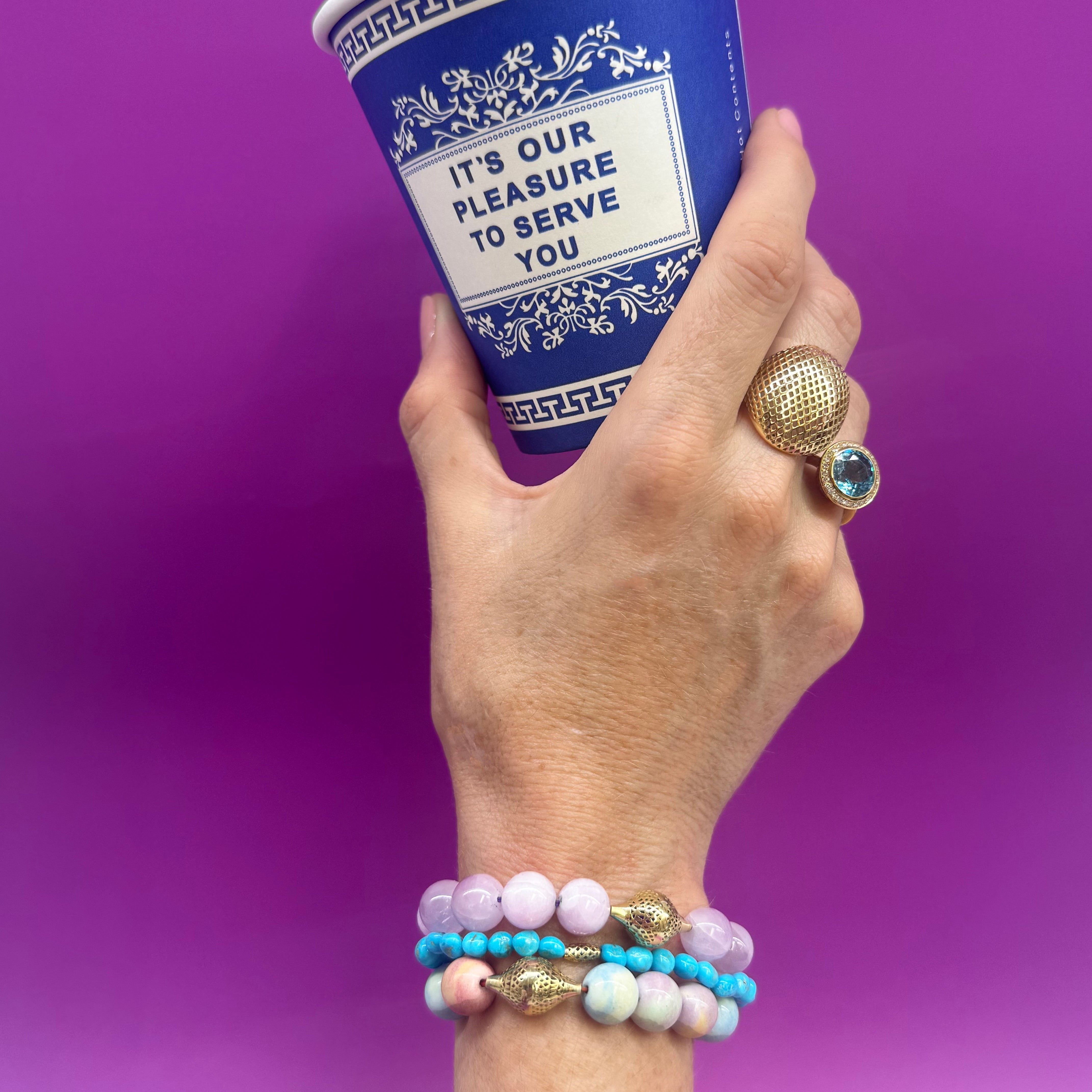 Kunzite Stretch Bracelet