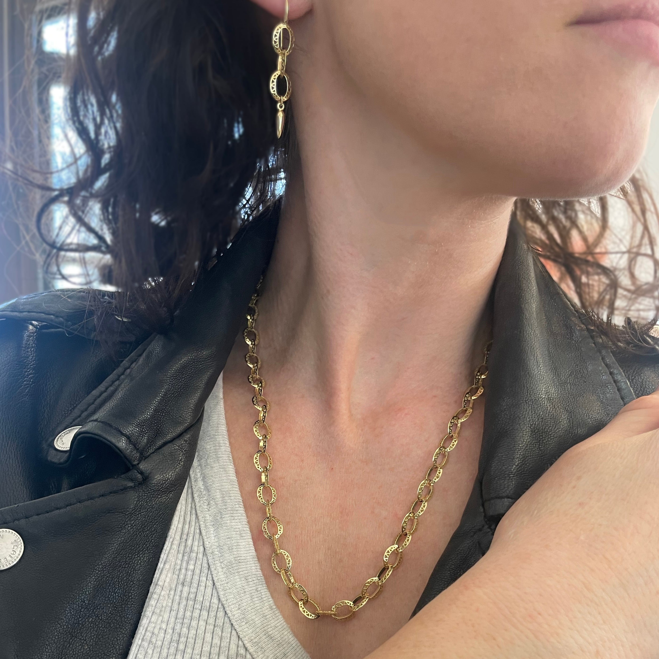 Crownwork® Mini Cable Chain Link Necklace