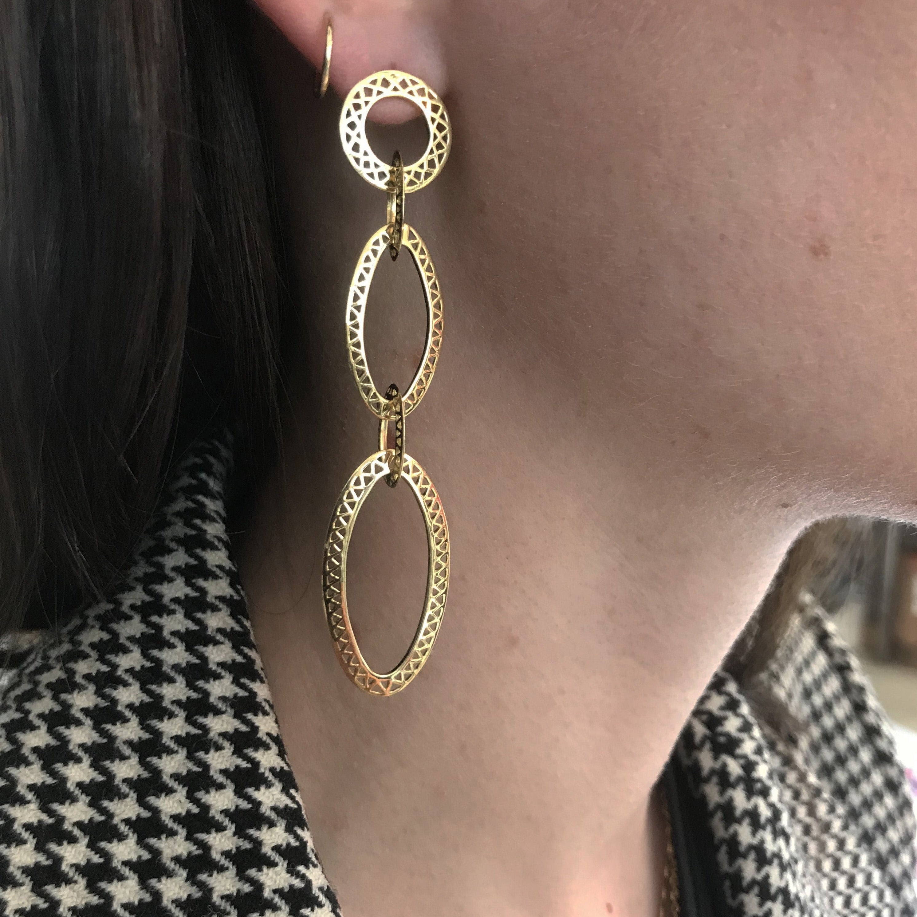 Crownwork® Link Earrings