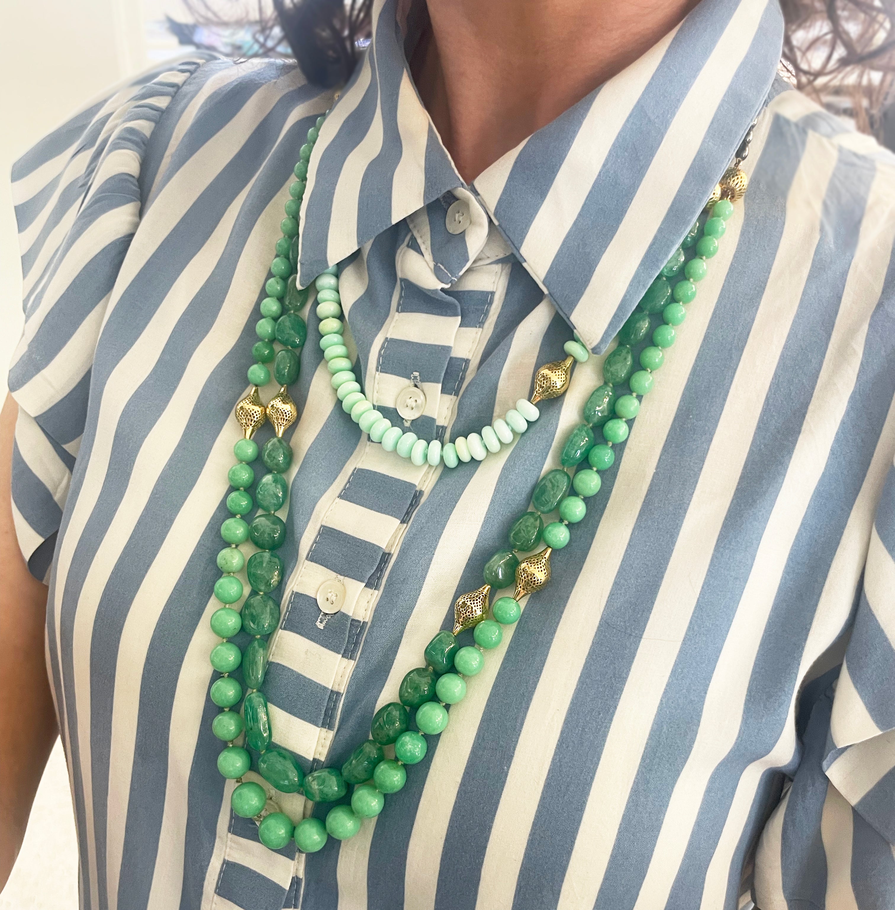 Natural Emerald Necklace