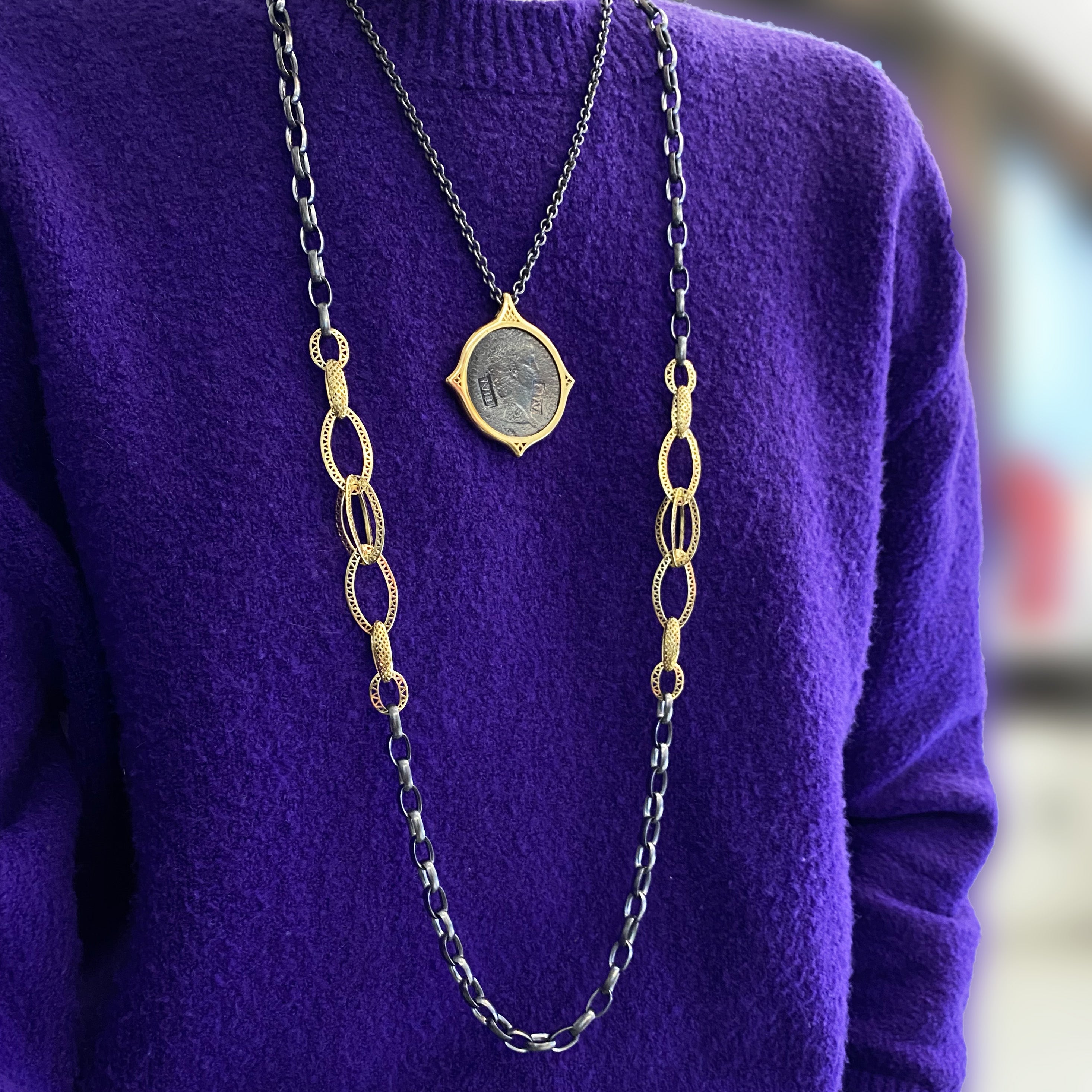 Emperor Soto of Syria Coin Necklace