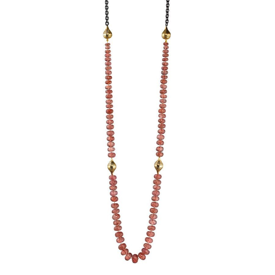 Strawberry Quartz Necklace