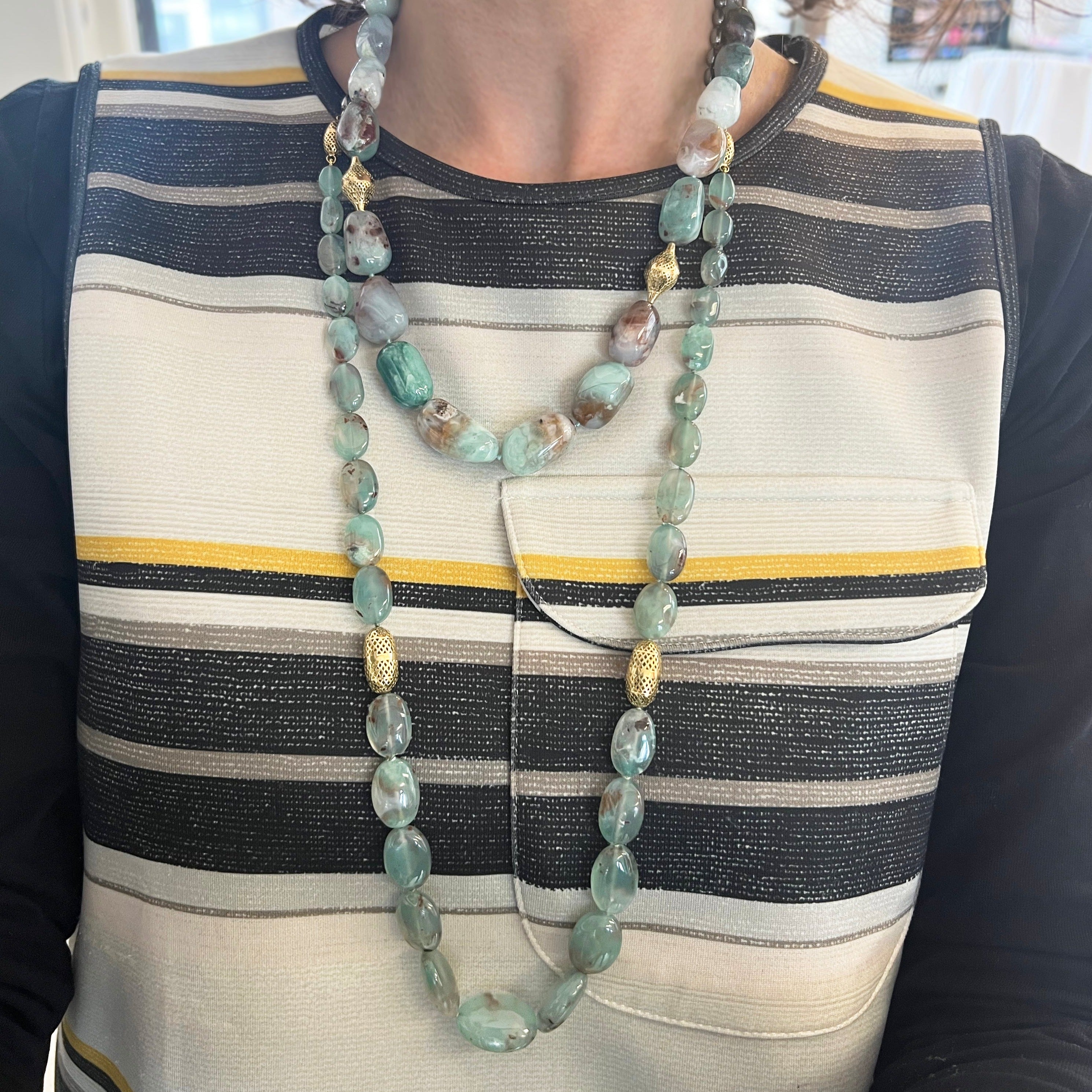 Graduated Aquaprase™ Necklace