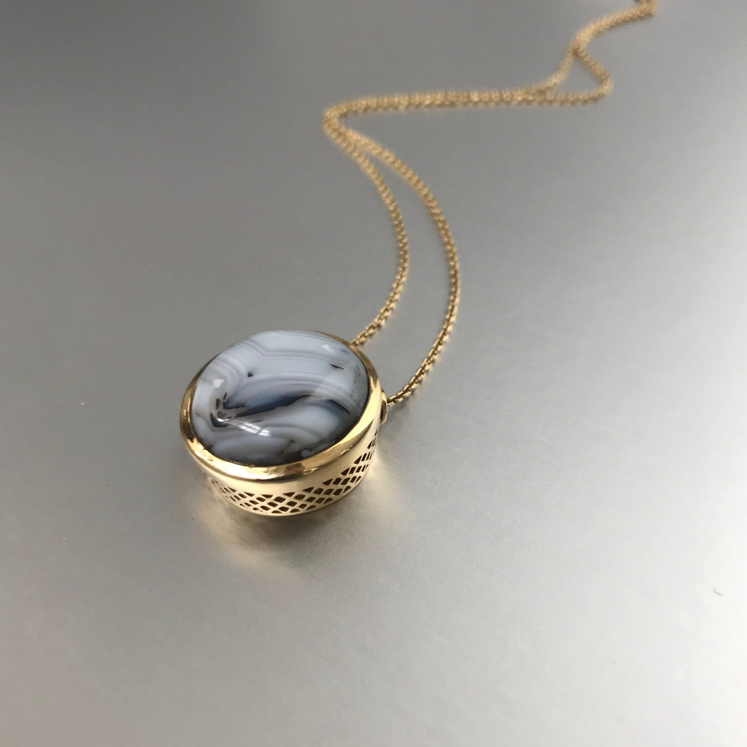 Madagascan Agate Pendant