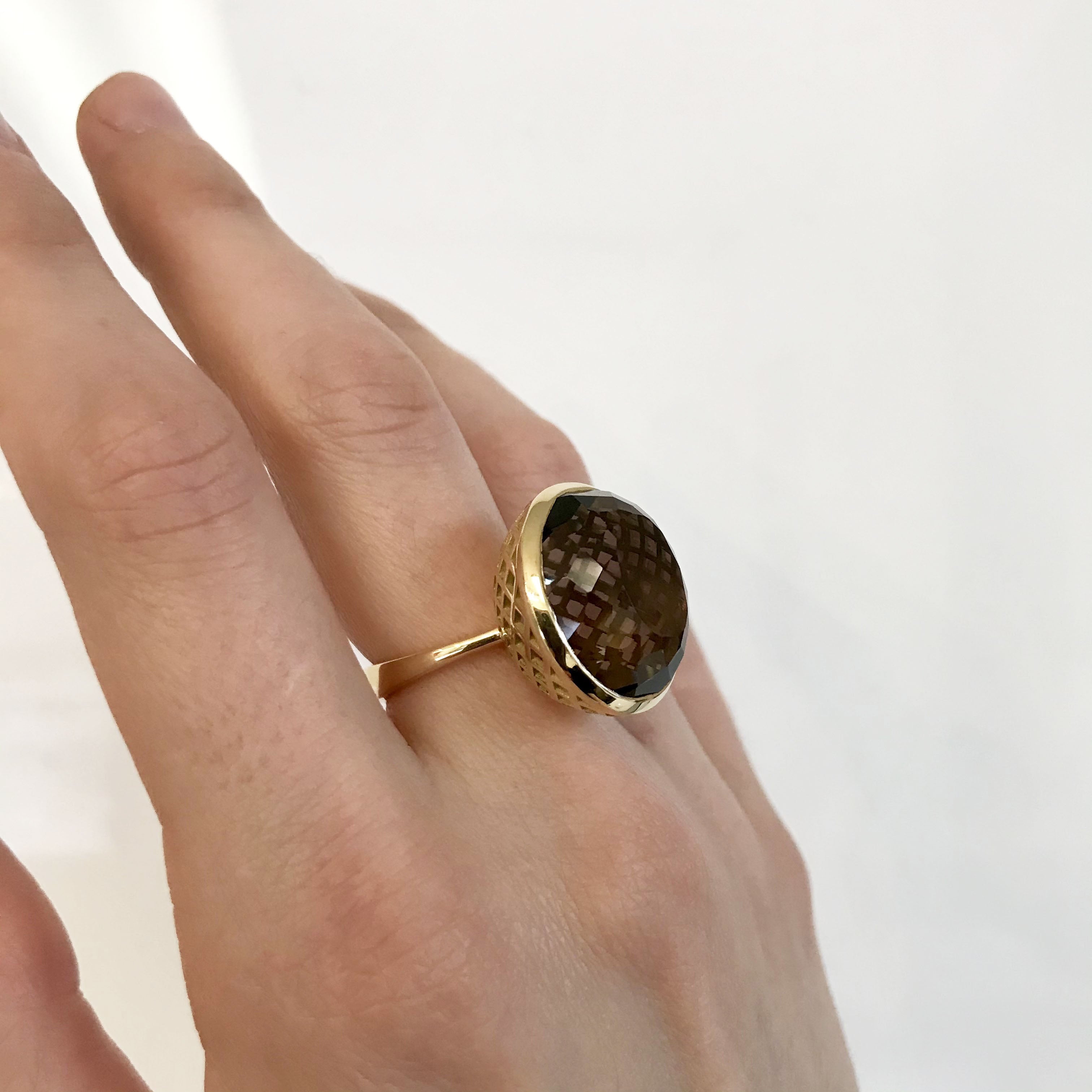 Smoky Quartz Ring