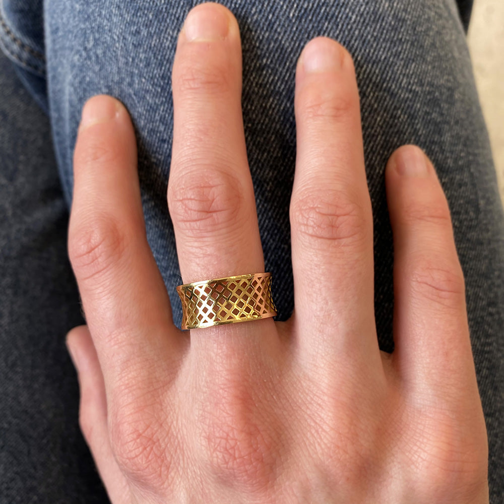 Large Concave Crownwork® Band