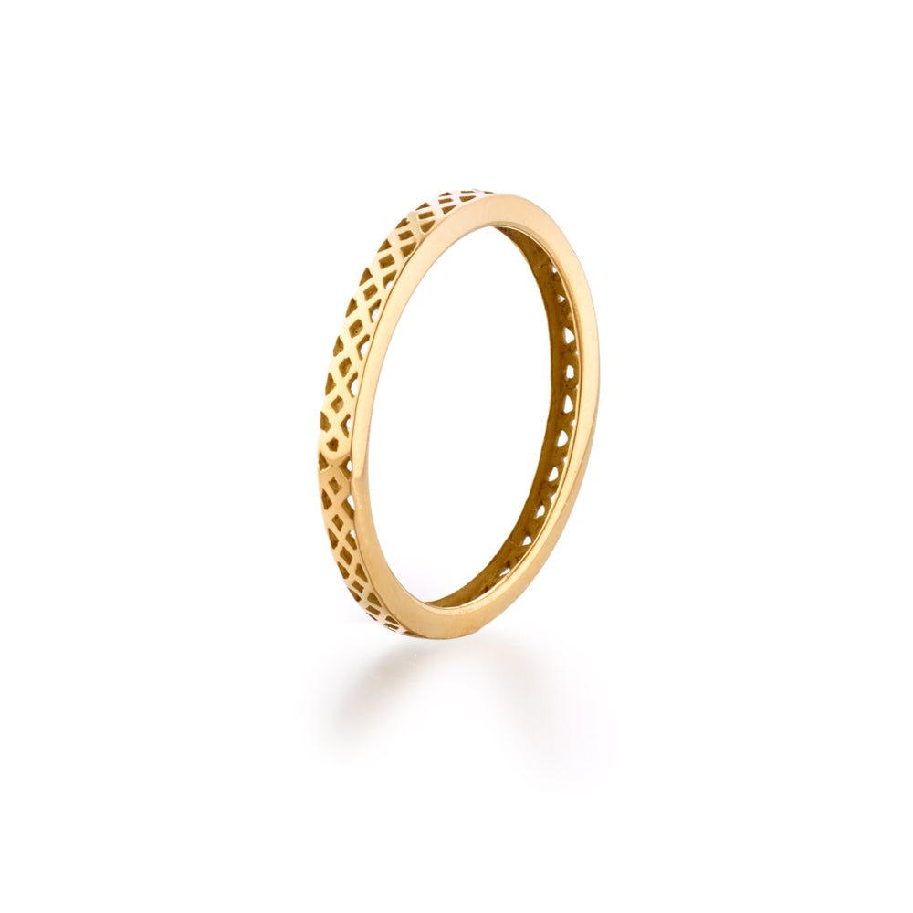 Crownwork® Gold Stacker Band