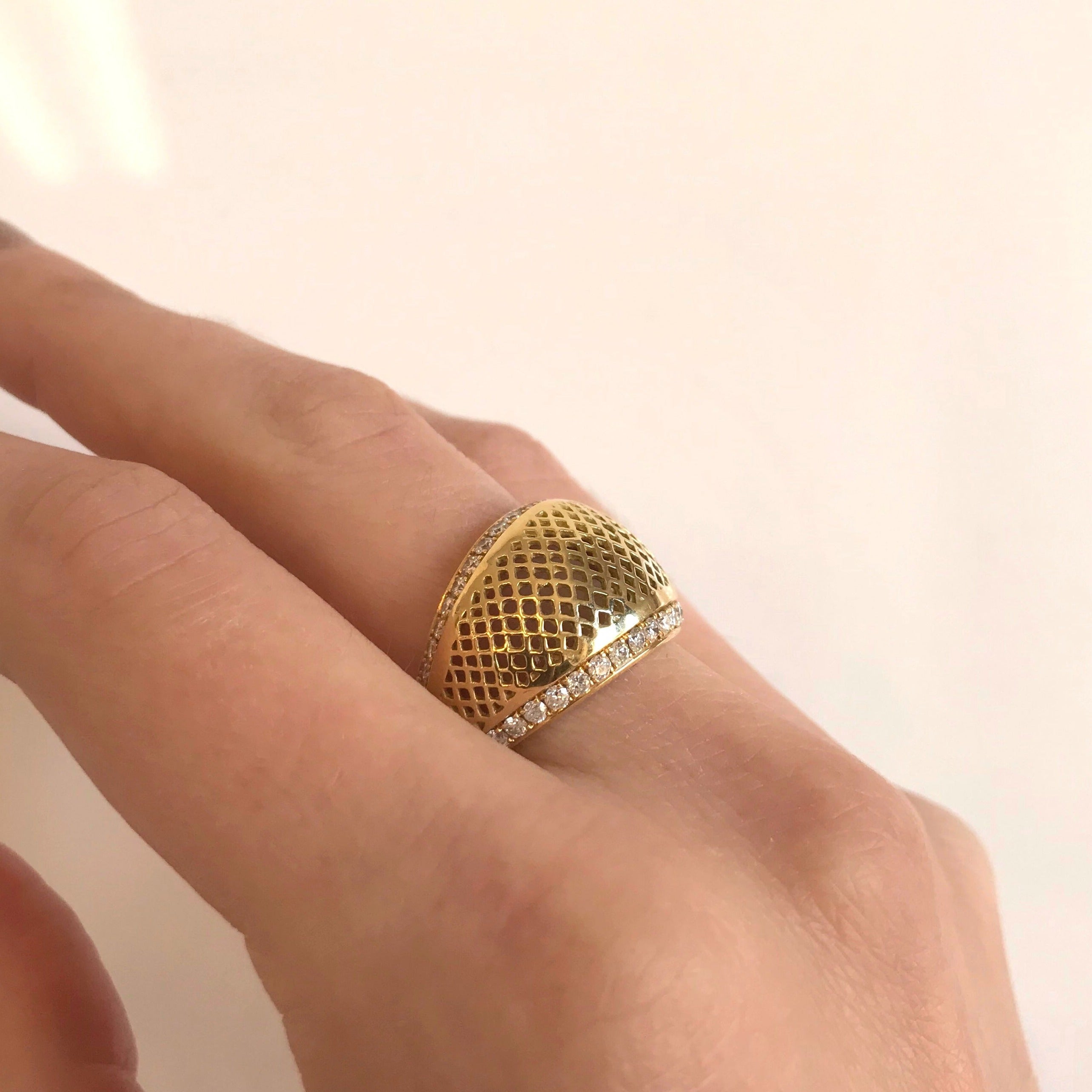 Crownwork® Cigar Band with Diamonds