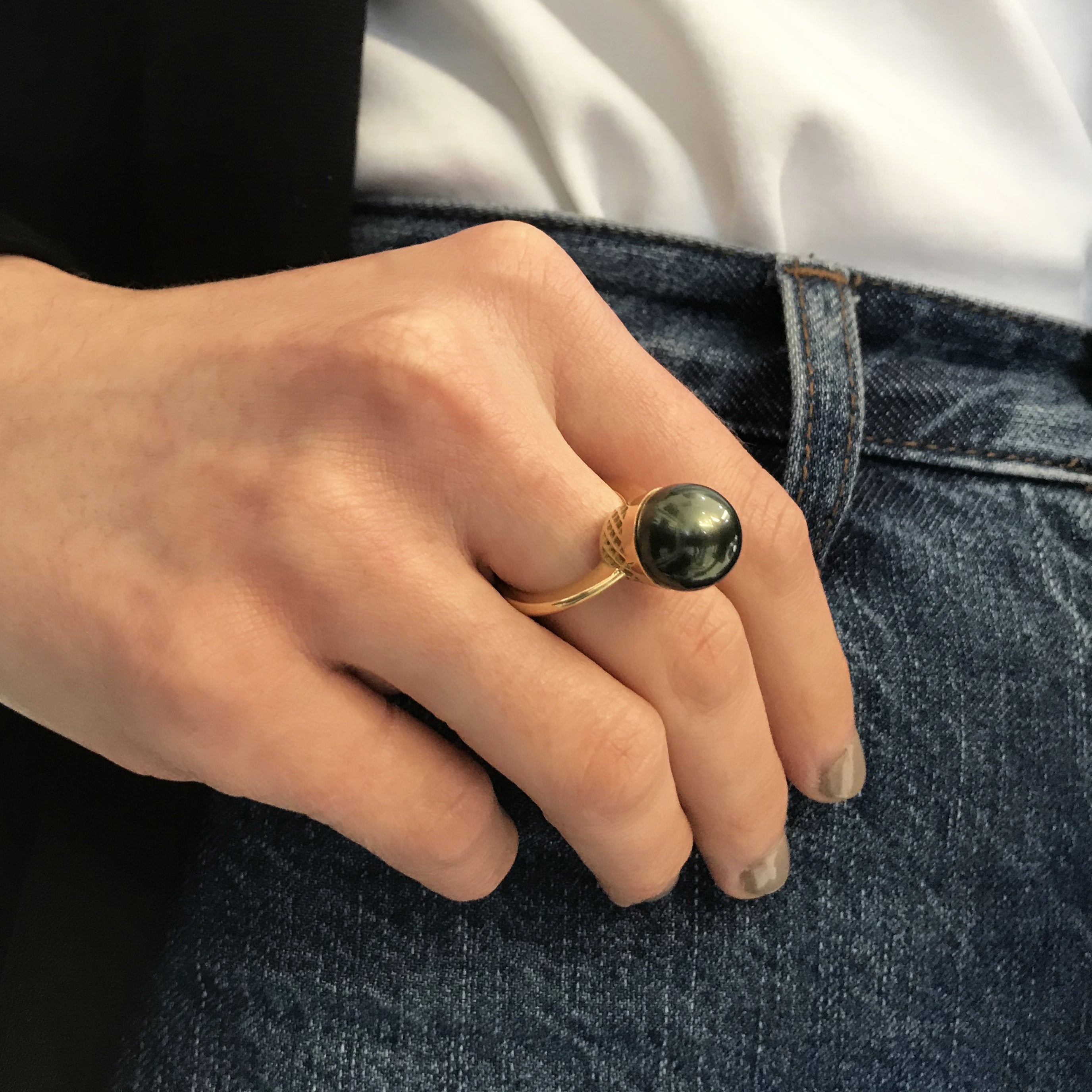 Tahitian Pearl Ring