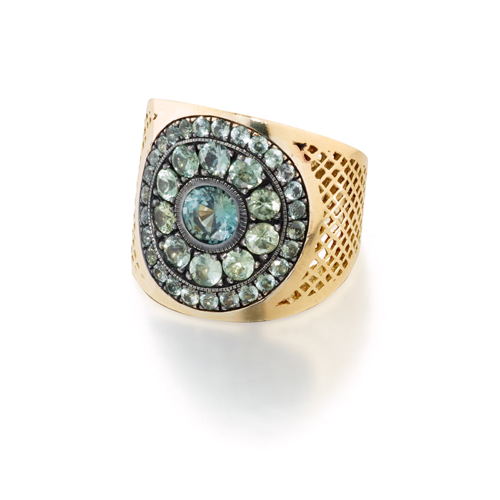 Green Sapphire Cigar Band