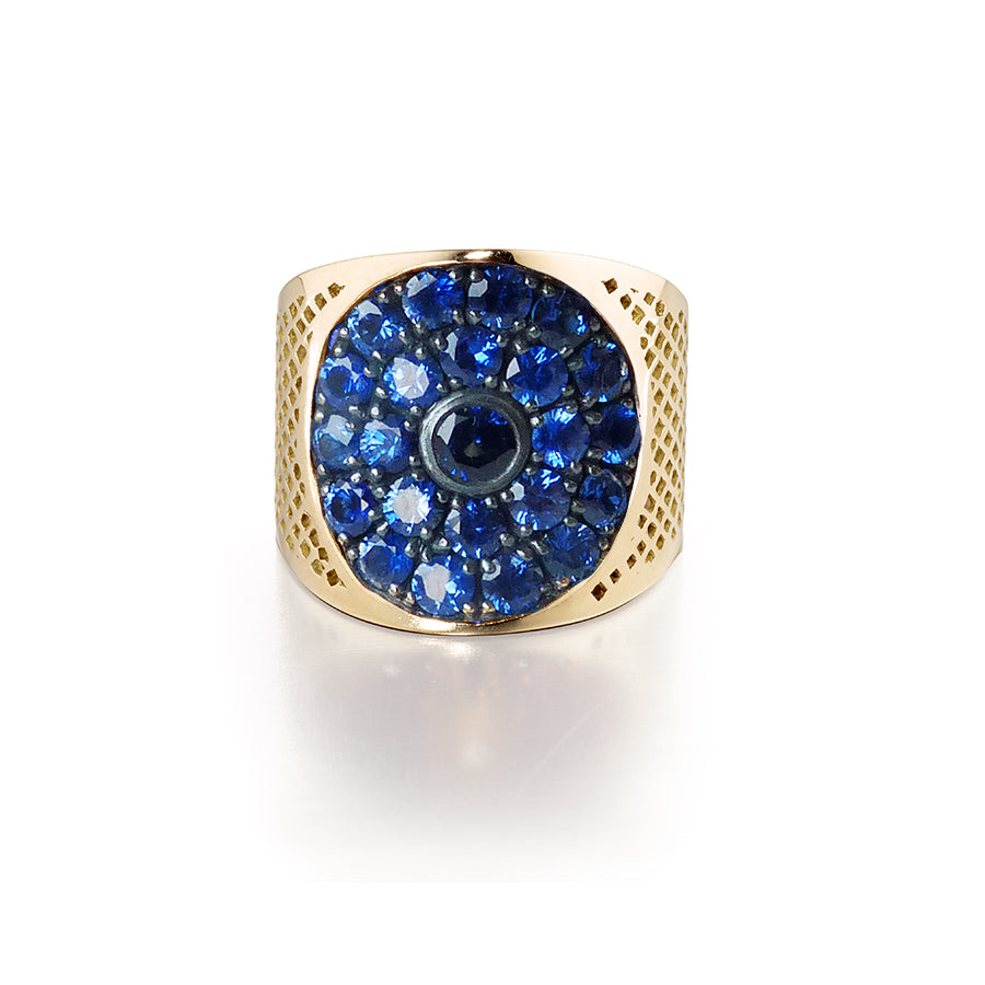 Blue Sapphire Cigar Band