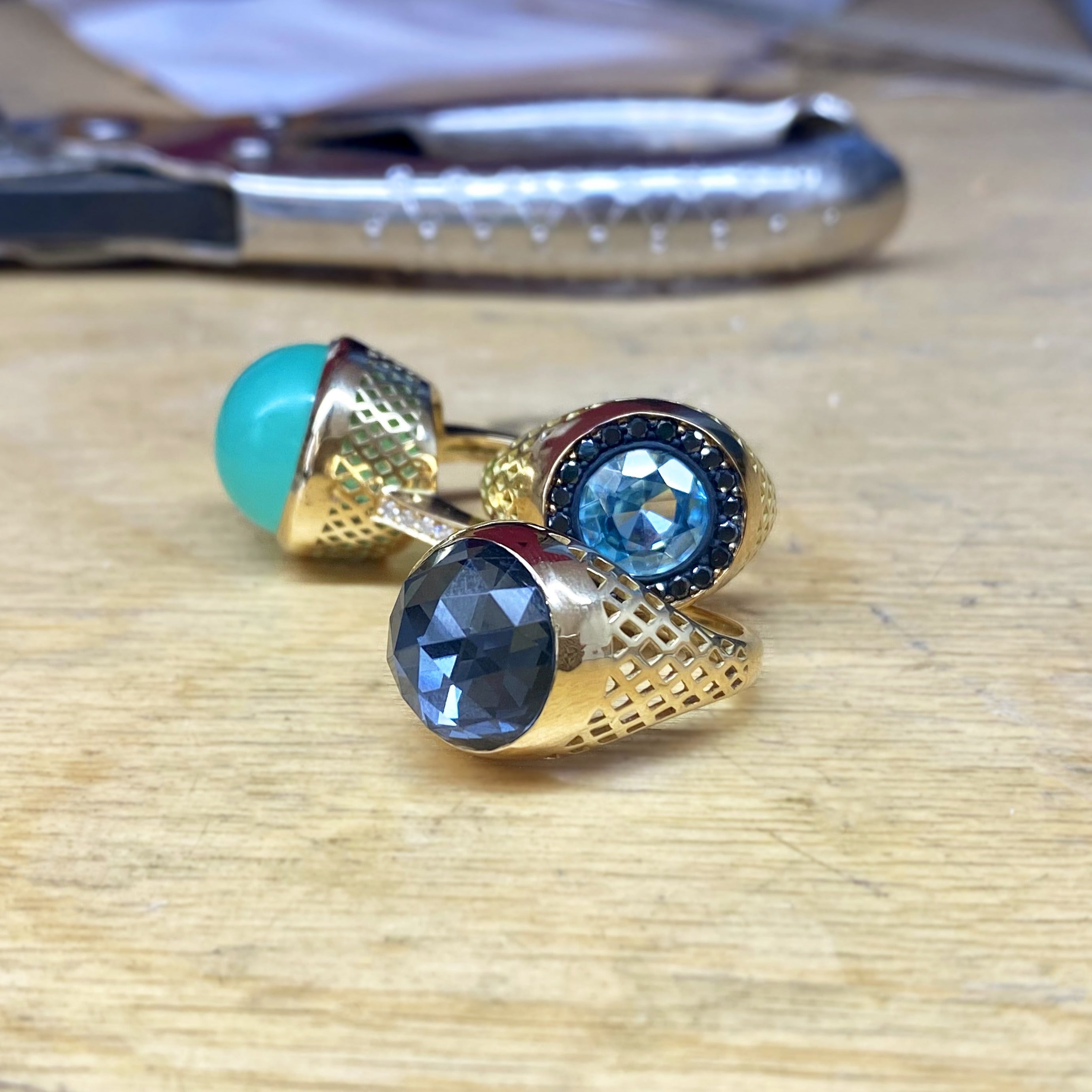 Hematite Pinky Ring
