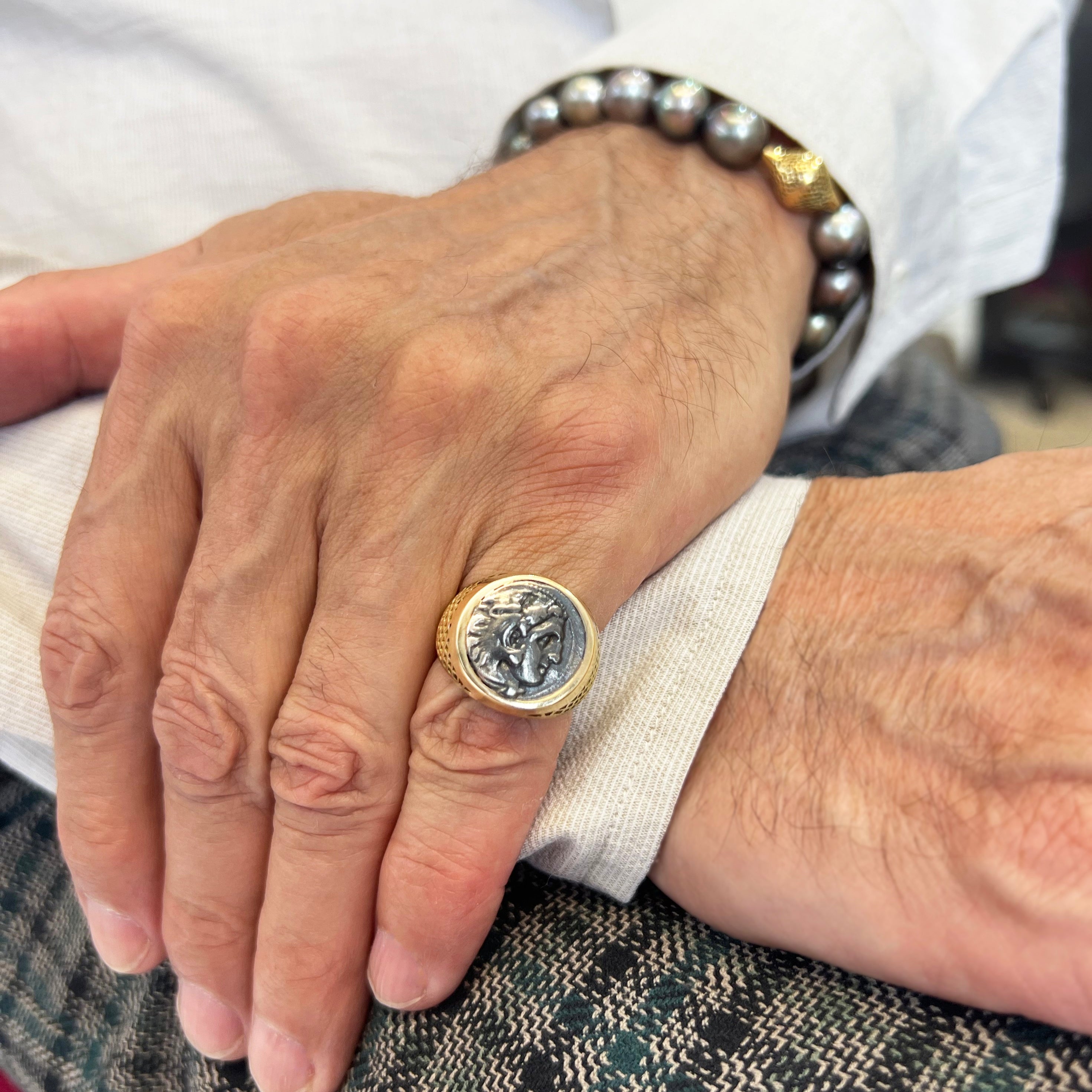 Signet Coin Ring