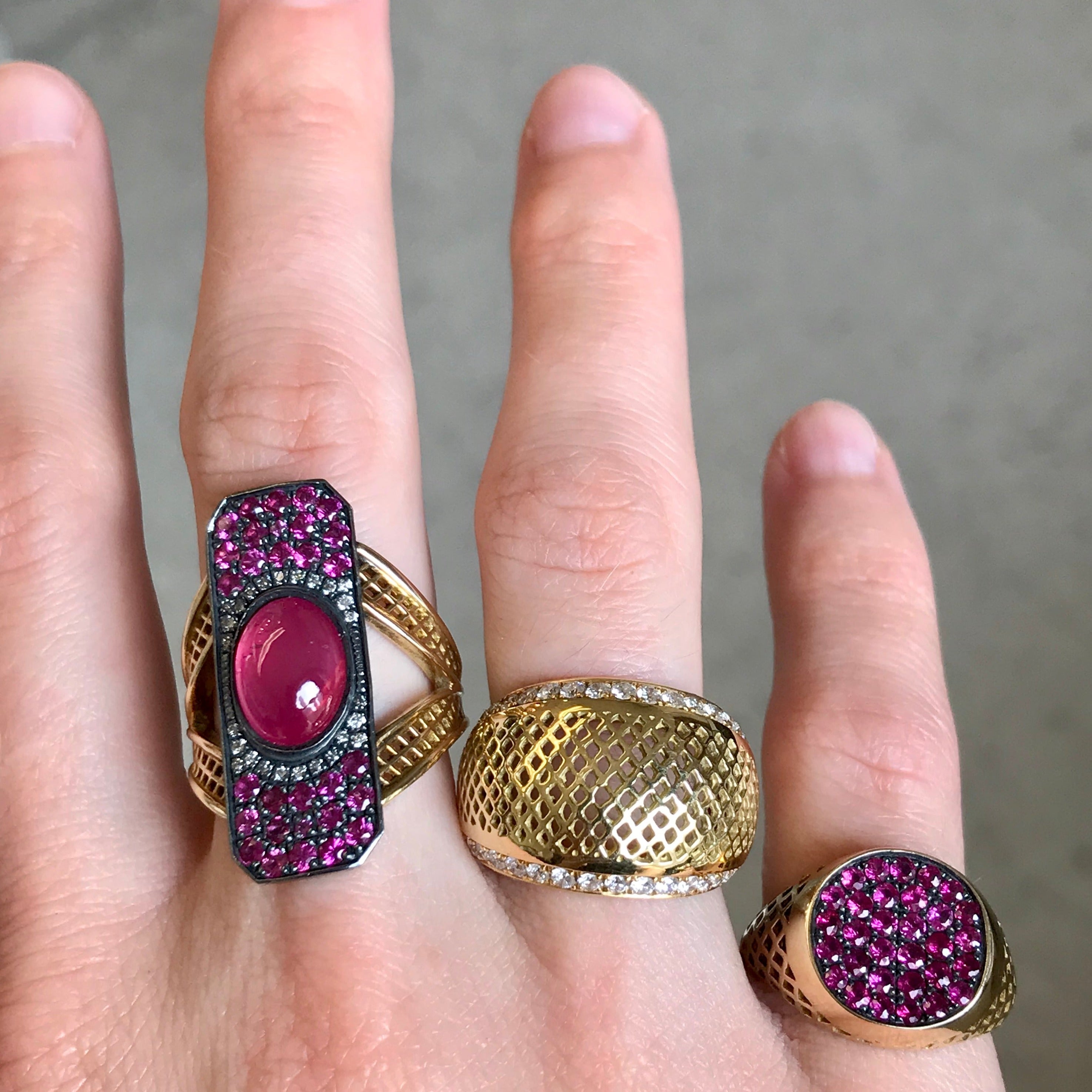 Crownwork® Cigar Band with Diamonds