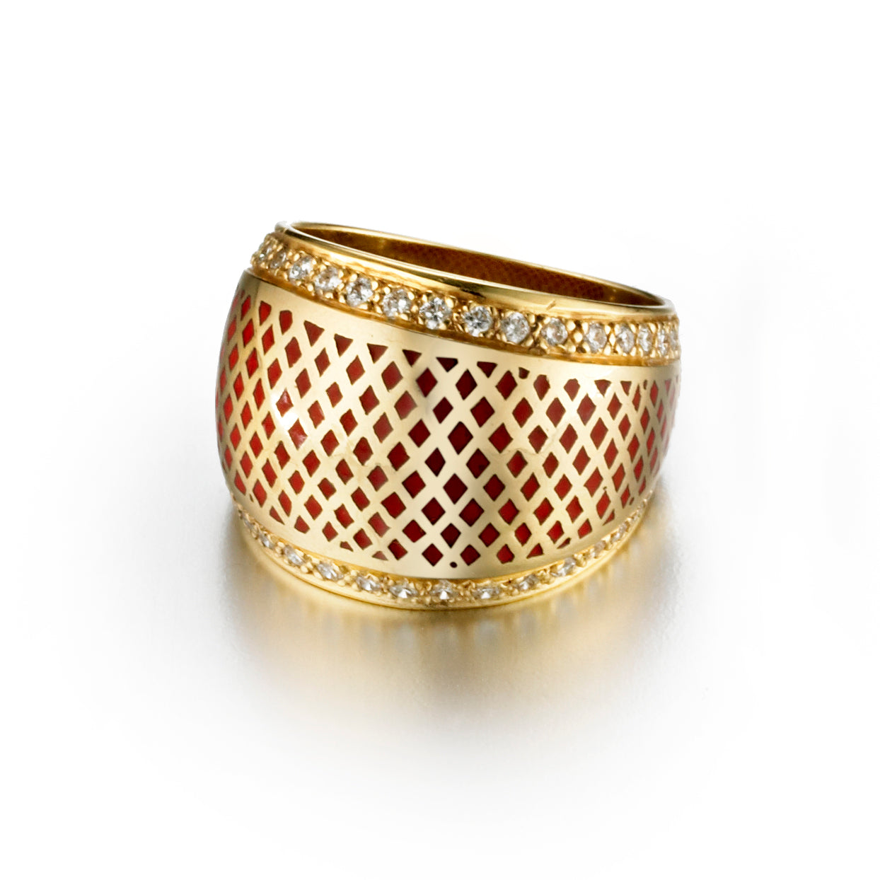 Plique A Jour Crownwork® Cigar Band
