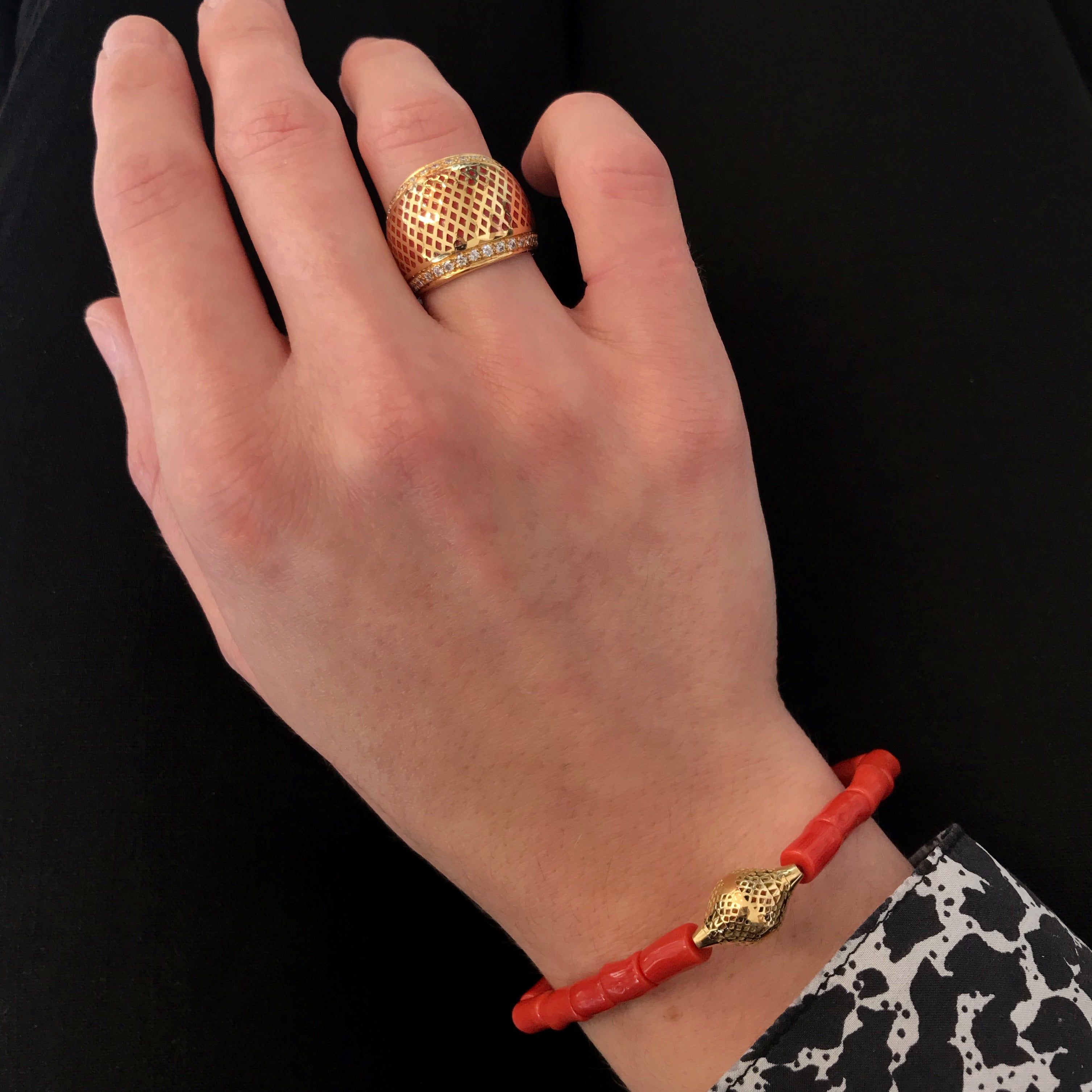 Plique A Jour Crownwork® Cigar Band