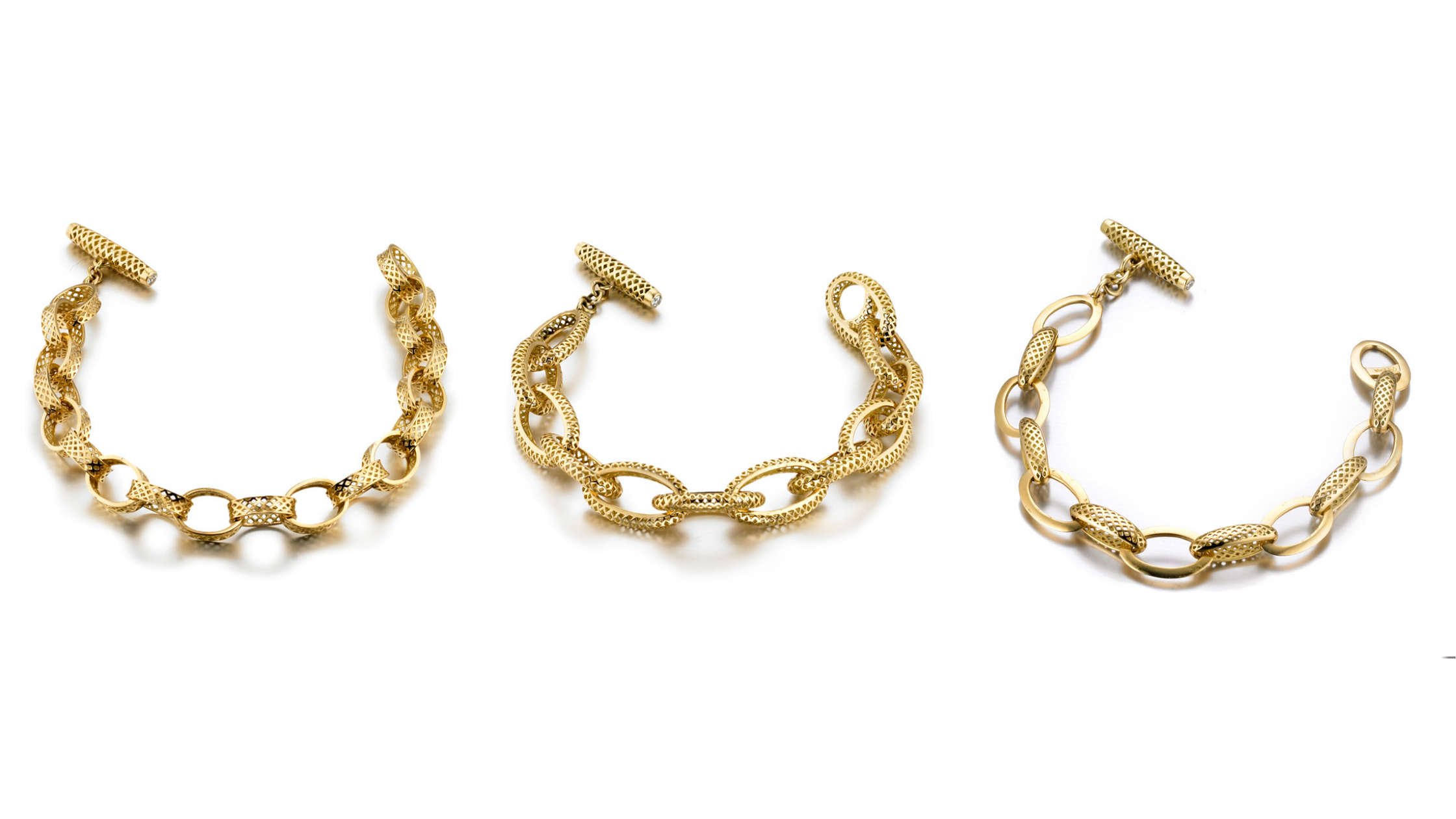Bracelet, Bracelets, 18k Yellow Gold, Gold, Charm Bracelets