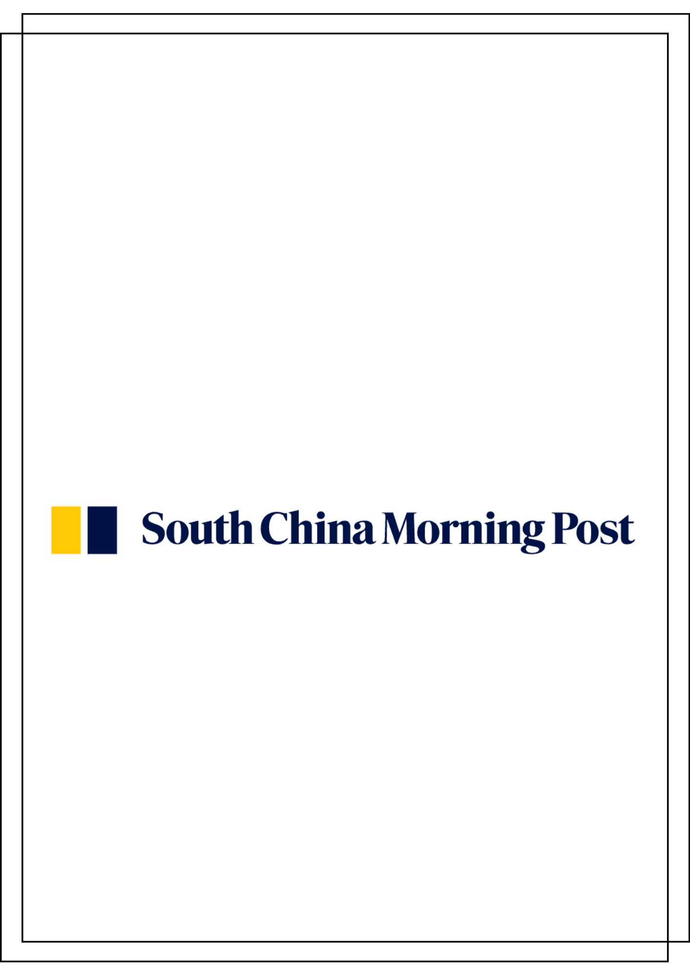 S. China Morning Post - May 2025