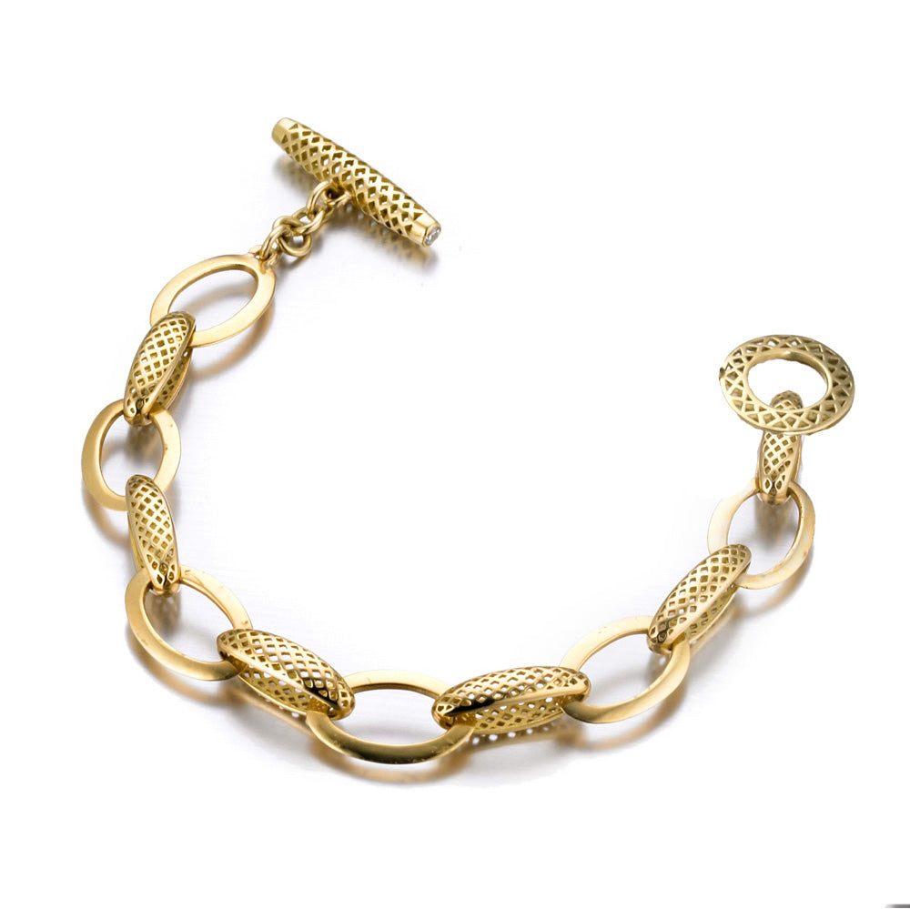 Mixed Link Crownwork® Bracelet