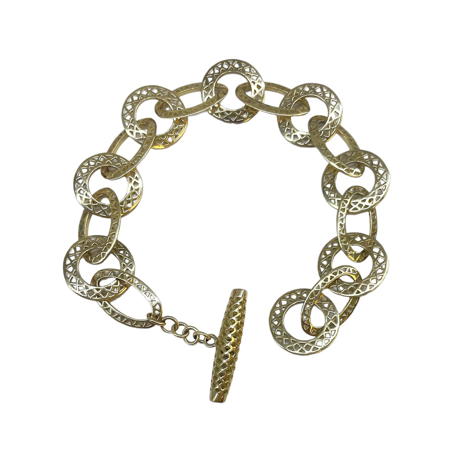 Circle Link Crownwork® Bracelet