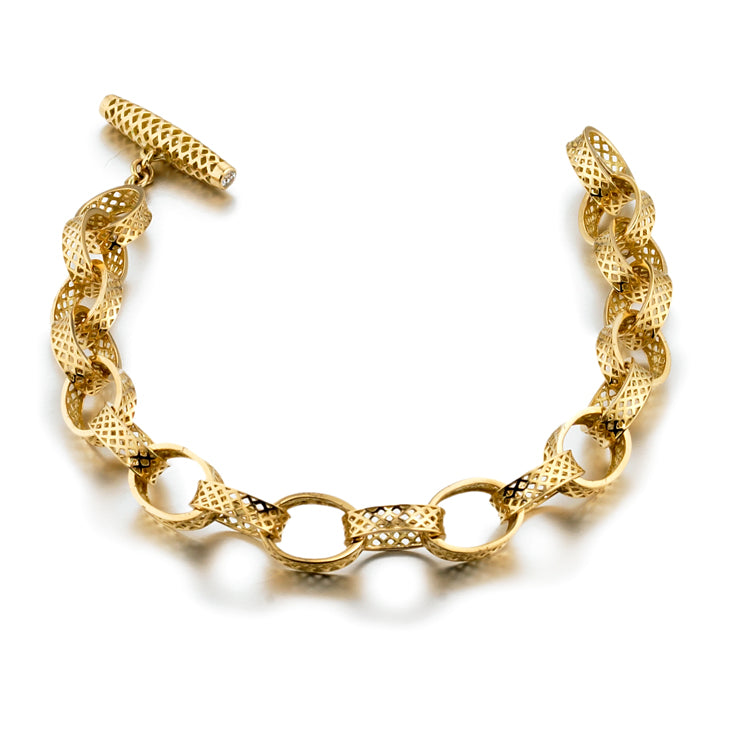 Medium Crownwork® Charm Bracelet