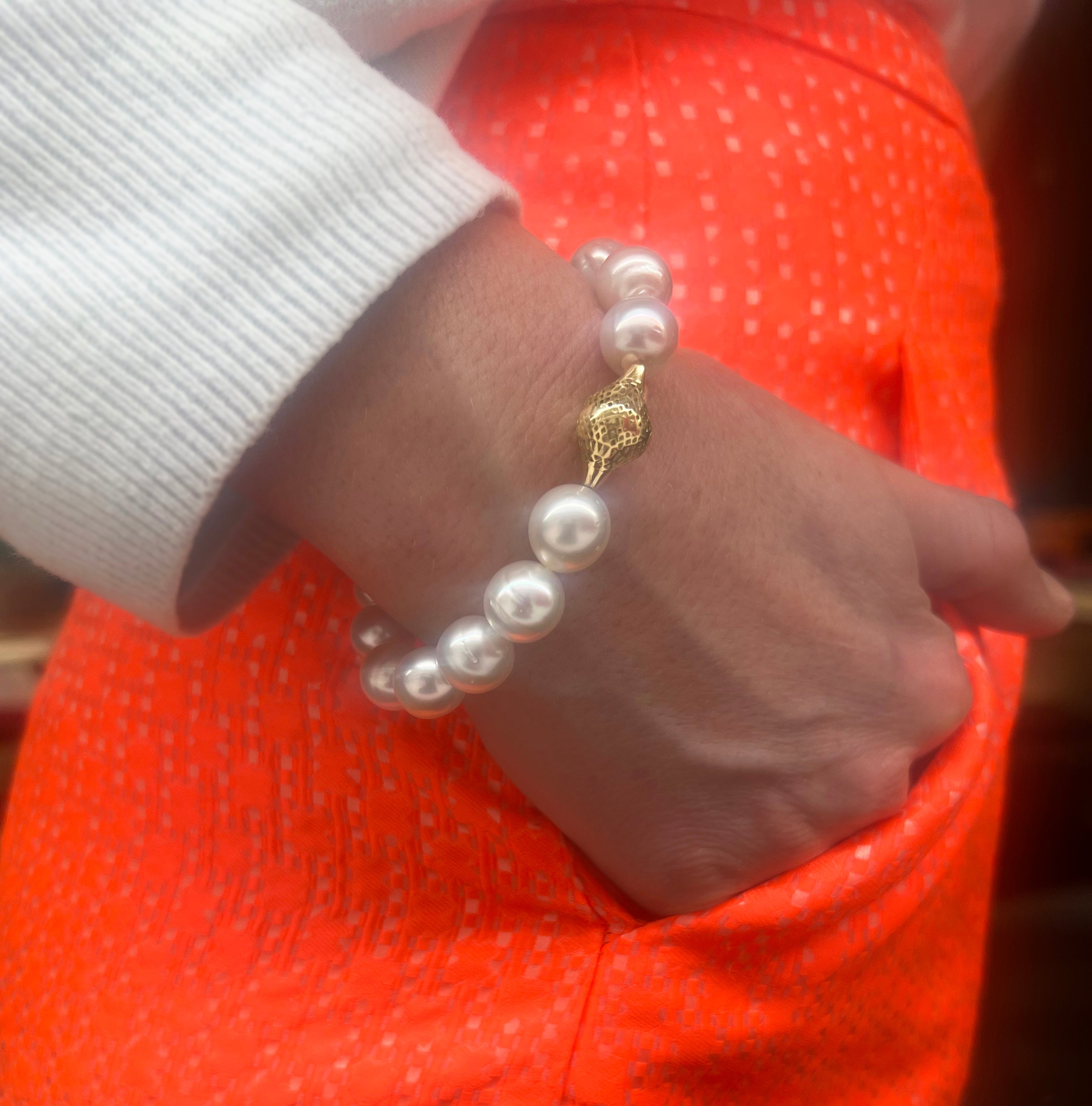 South Sea Pearl Stretch Bracelet