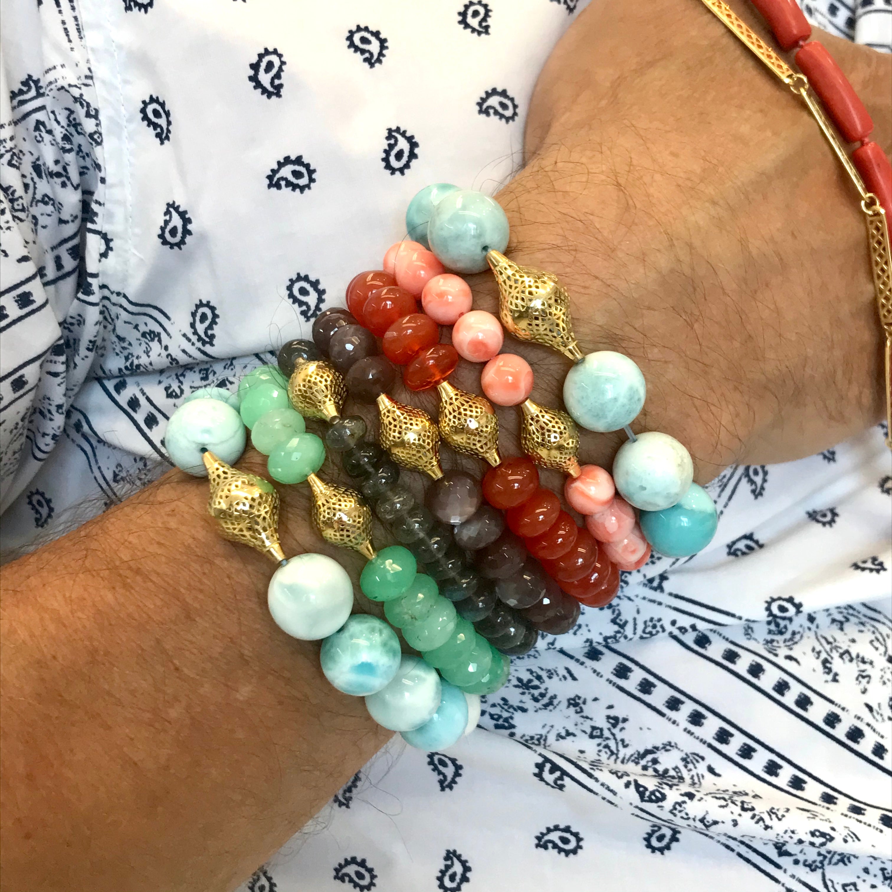 Australian Chrysoprase Stretch Bracelet