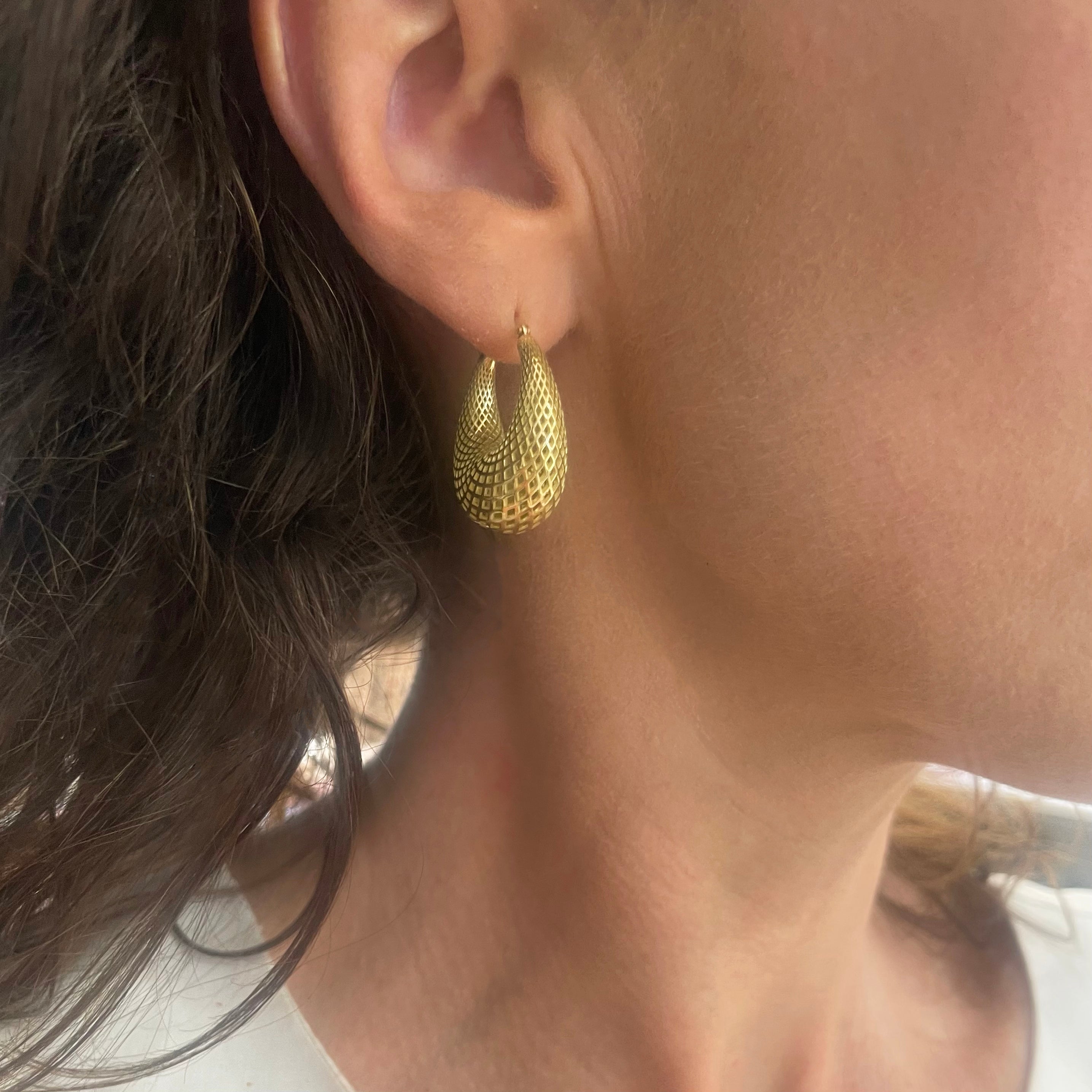 Medium Mesopotamia-Inspired Hoops