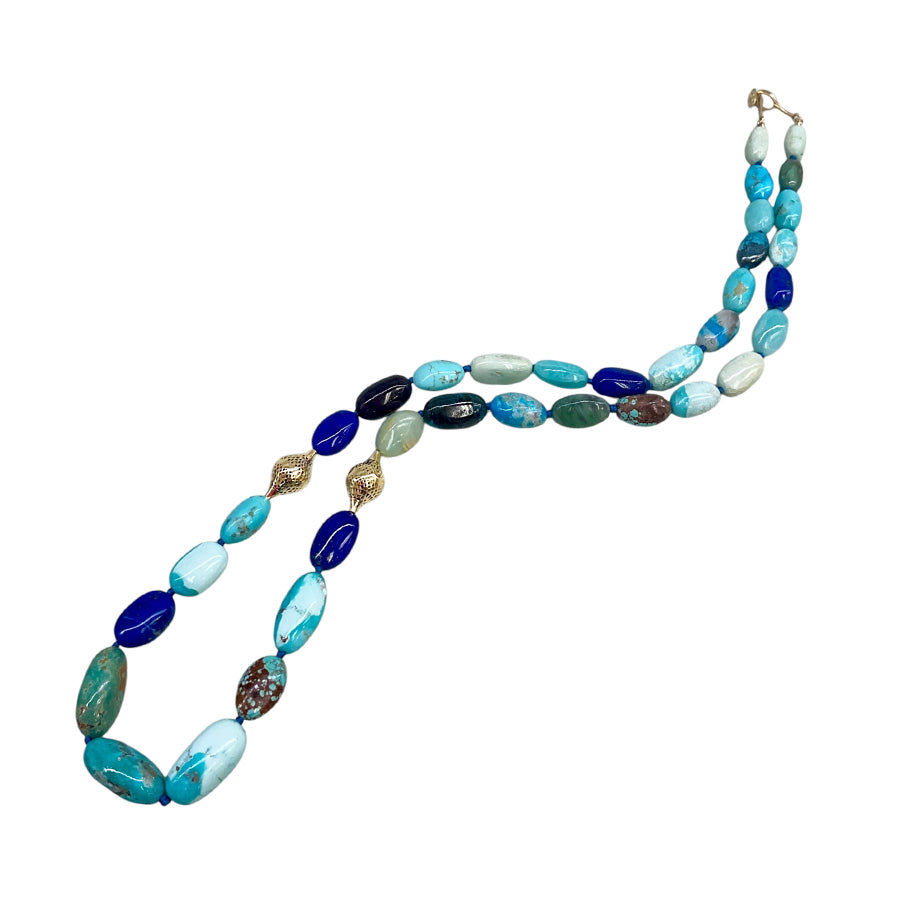 Lapis and Turquoise Necklace