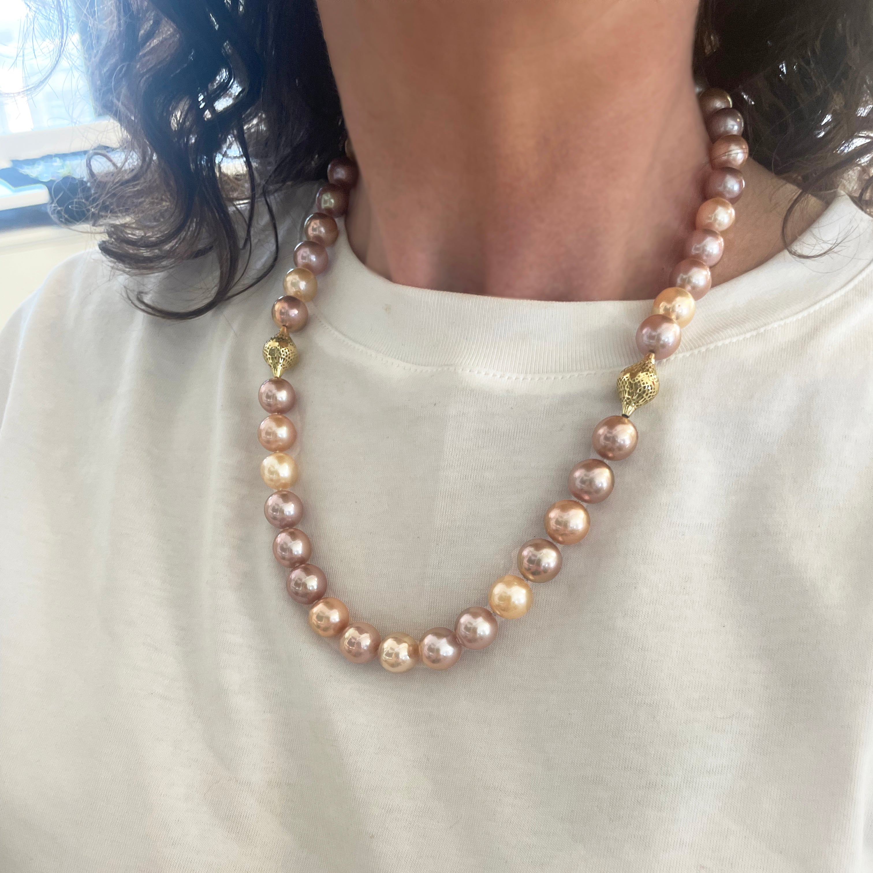 Multi-Colored Freshwater Pearl Necklace