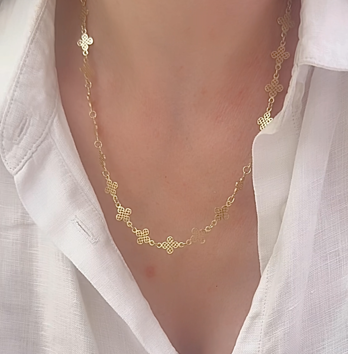 Crownwork® Clover Leaf Necklace