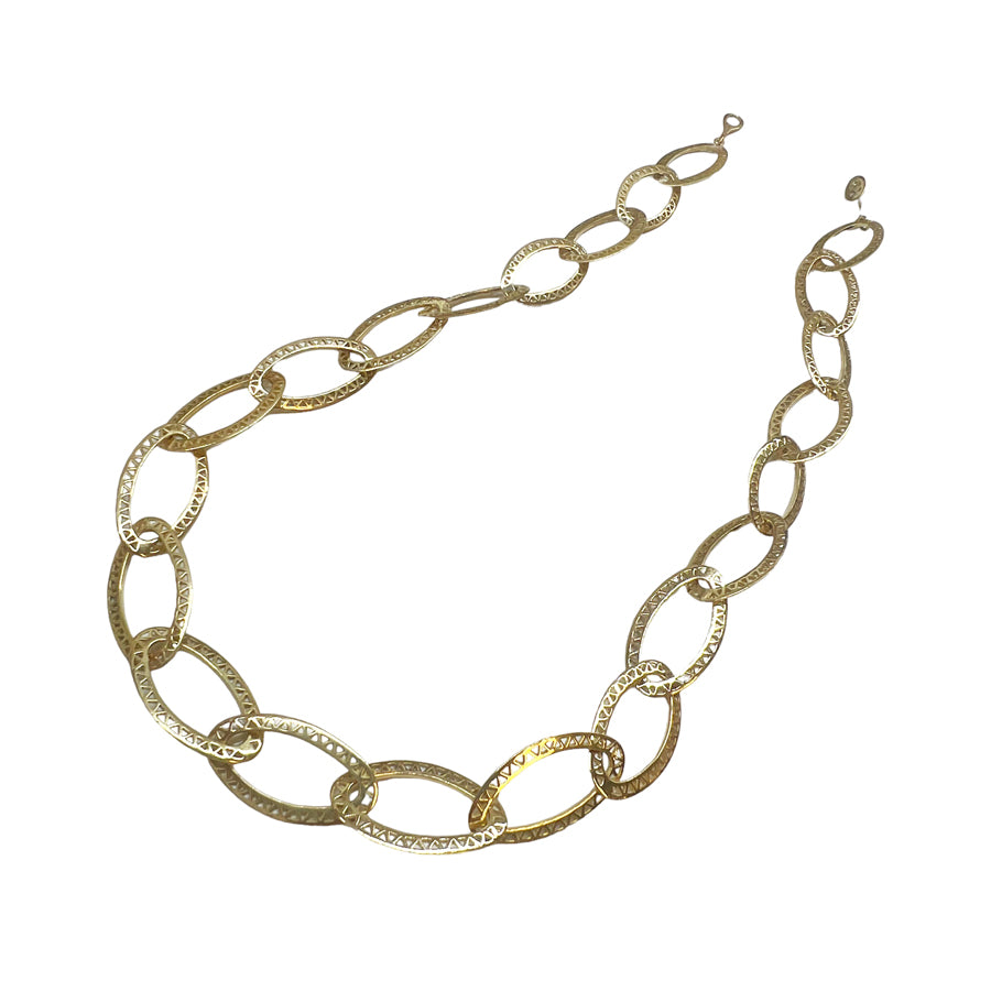 Oval Crownwork® Link Cable Chain