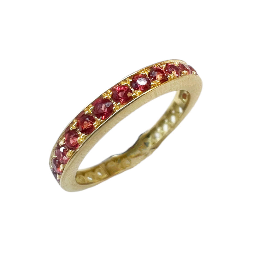 Crownwork® Red Sapphire Stacker Band