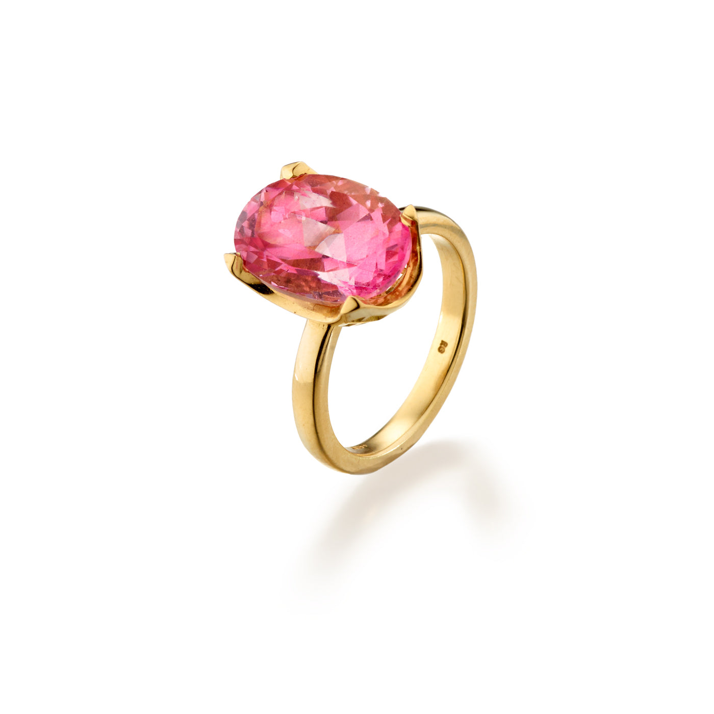 Pink Topaz Ring