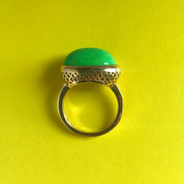 Green Turquoise Ring