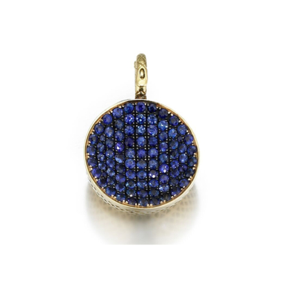 Pave Sapphire Pendant