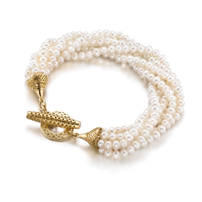 Pearl Multi Strand Bracelet