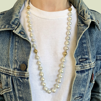 Silver South Sea Pearl Necklace