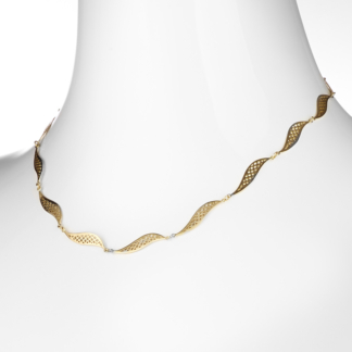 Crownwork® Wave Link Necklace