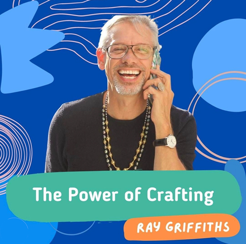 This is an image of Ray Griffiths the jewelry designer smiling