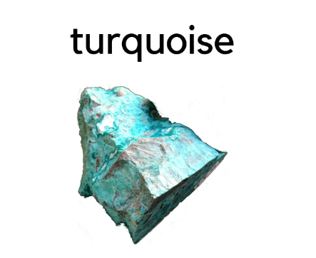 This is a photo of Turquoise in its natural form
